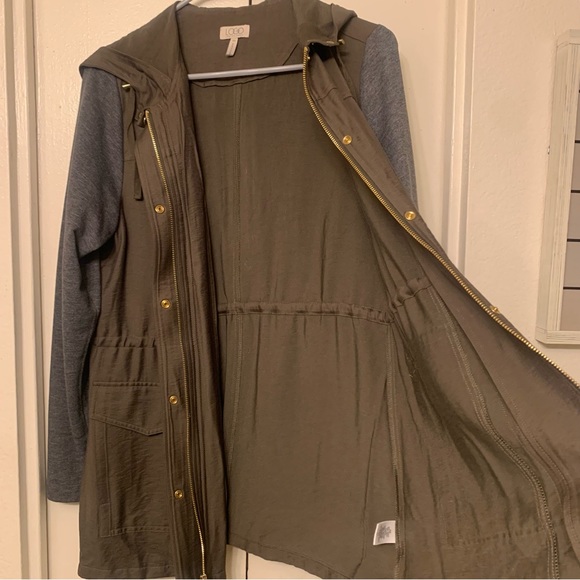 Logo By Lori Goldstein Anorak Style Jacket Size XS - Picture 7 of 9
